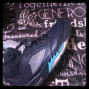 JORDAN RETRO 5 NAVY BLUE/BABY BLUE